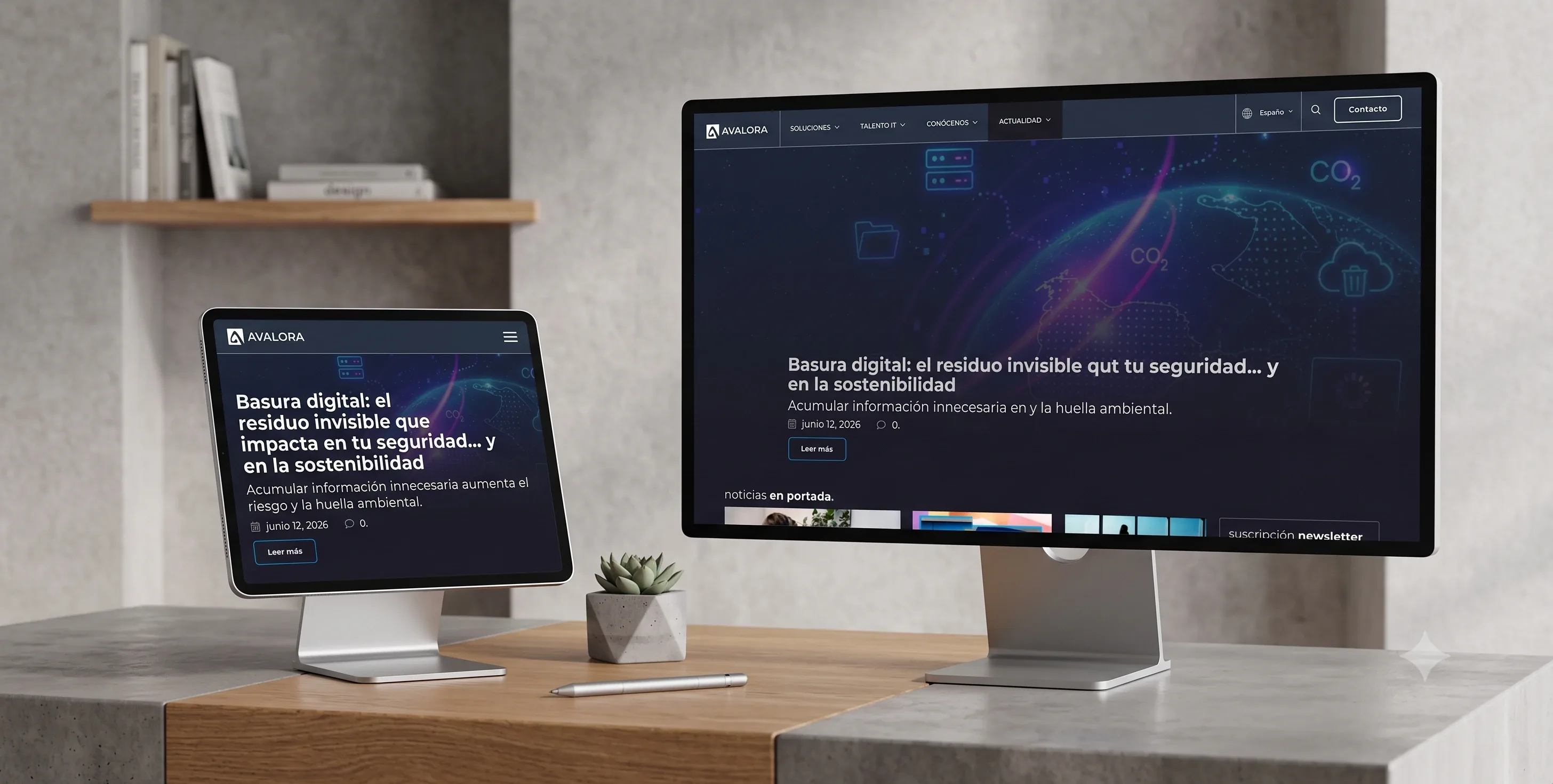 Proyecto Avalora — Tecnología