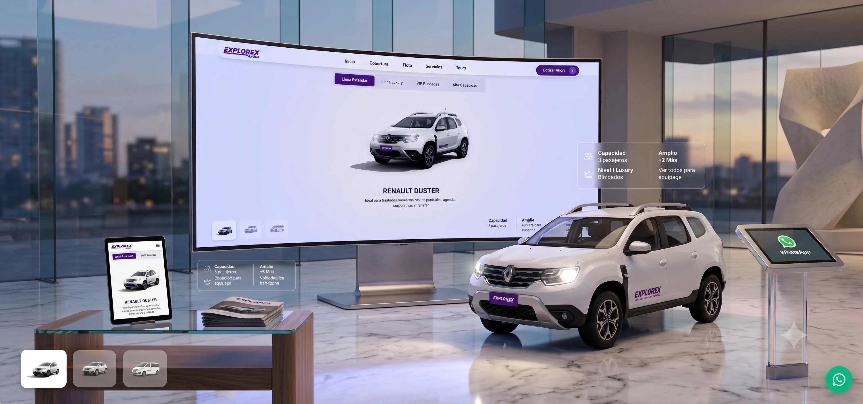 Proyecto Explorex Group — Transporte